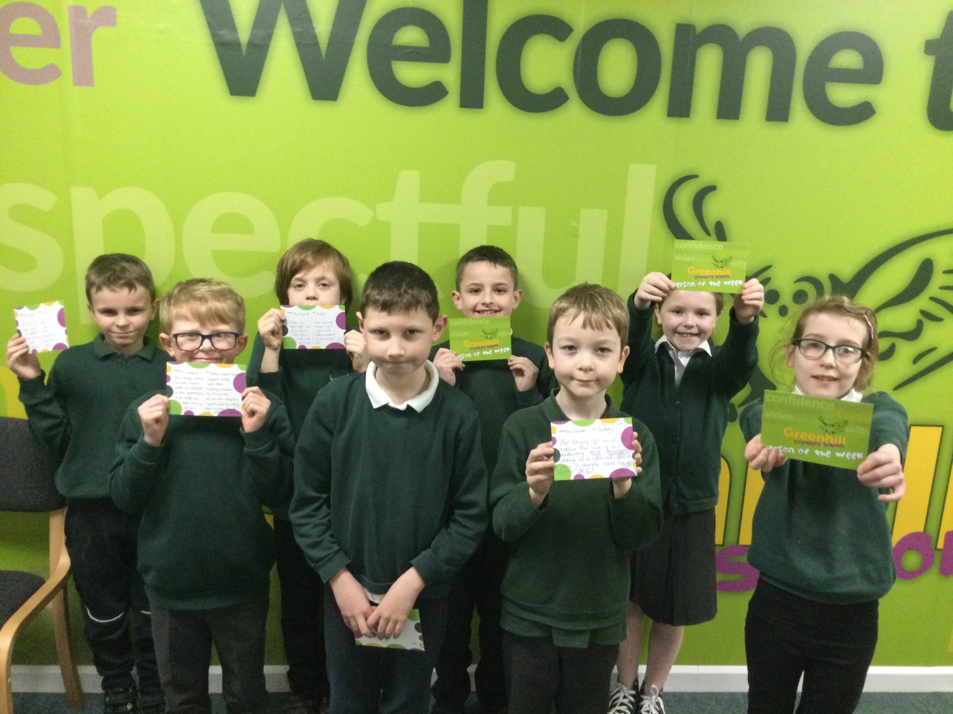 Greenhill Primary School People of the Week